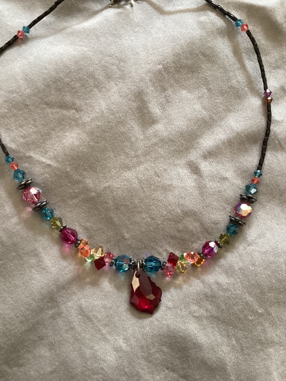 Jolie Collection Swarovski Crystal Necklace